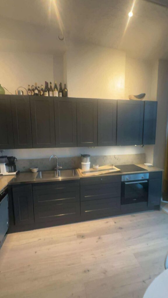 målning av köksluckor